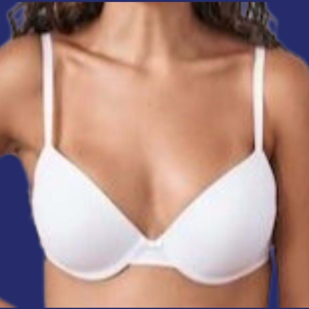 Before and after breast reduction without implants