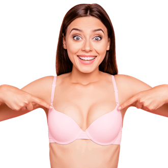 Brustvergrößerung - Vorher und Nachher: Brustvergrößerung mit Implantaten