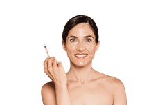 Haut und Injektionsmittel