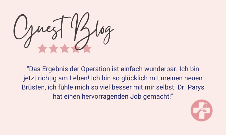 Brustvergrößerung, die Erfahrung von M.C.