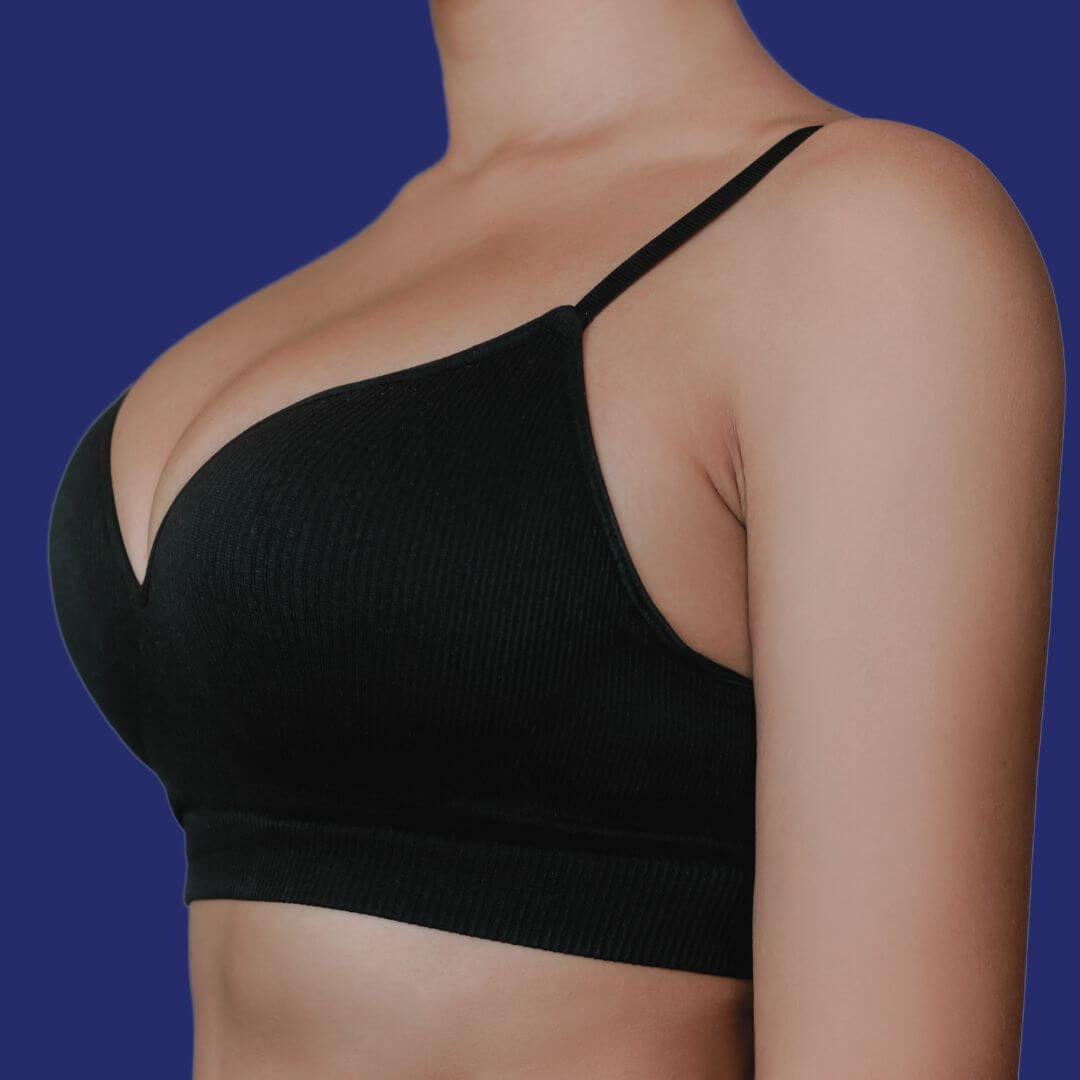 opération d'augmentation mammaire avec des implants XXP de taille 240cc