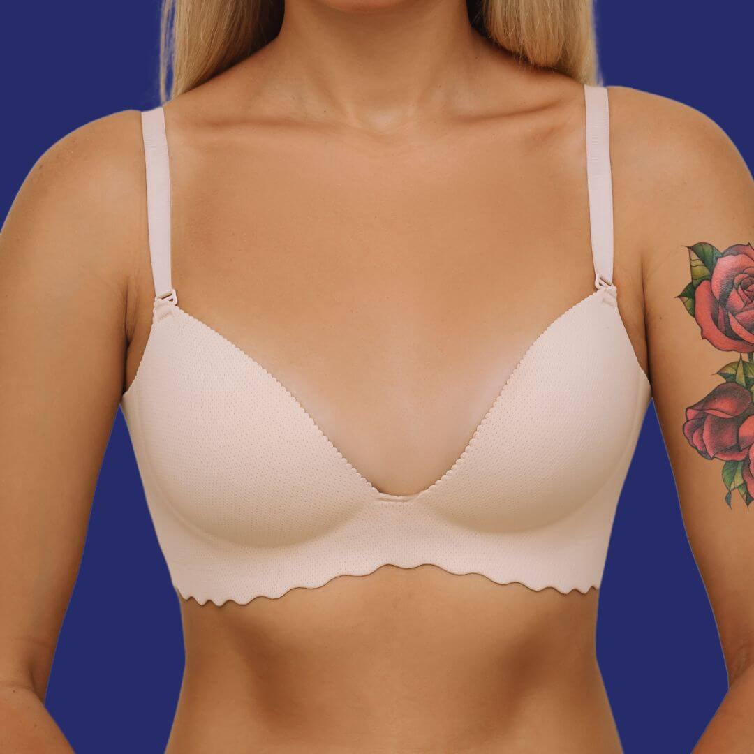 photos d'une opération d'augmentation mammaire avec des implants de taille 360cc XP